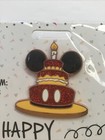 Disney Pin Mickey Mouse Happy Birthday Cake Trading Pin On Gift Card New
