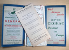 Touring Club Of The Belgian Congo Late 1940s Maps And Other Travel Documents