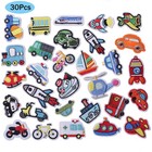 J carp Multicolor Car Embroidered Iron On Patch For Clothes
