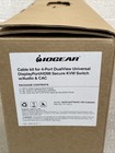 New - Iogear Gcs1424taa4c-un Secure Kvm Cable Kit Dualview Dp hdmi