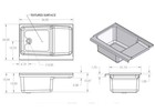 Specialty Recreation St2436wl Step Tub  24 X 36  Left Hand Drain  White