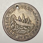 1841 Webster Credit Currency - Hard Times Token 
