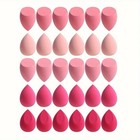 18pcs Makeup Sponge Blender Set Beauty Egg Wet Dry Foundation Puff Liquid Powder