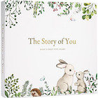 Keepsake Memory Book For Baby Boy Or Girl Timeless First 5 Year Baby Book A 