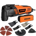 Jorgensen 4 Amp Oscillating Tool 5  oscillation Angle Multi-tool Saw Kit 7-speeds
