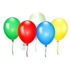 25-pack Led Light Up Balloons Birthday Party Wedding Decoration Multi-color New