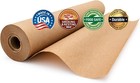 Brown Butcher Paper Roll 17 75    X 100    Food-grade Kraft Paper For Bbq Smoking   
