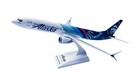 Skymarks Skr1181 Alaska Airlines 737-max 9 Seattle Kraken 2 Desk 1 130 Jet Model