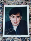 Andrew Lloyd Webber Signed By Silver Sharpie  - 8x10 -  Photo By Trevor Leighton