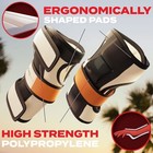 Skatewiz Skating Protective Gear Adult Knee Pads  Elbow Pads And Wrist Guards   