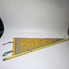 Vintage Oregon Coast Souvenir Felt Pennant 29  Gray   Yellow Landmarks Design