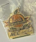 Vintage Lot Of 2 Rare College Football Peach Bowl Bowl Pins Sealed