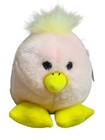 Swibco Puffkins Chirps Chick Plush 1998 Pink Stuffed Animal Easter