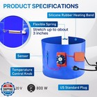 Yelodeer 55-gallon Drum Heater With Twist Temperature Control  120v 1200w