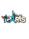 Disneyland Paris Exclusive Stitch Pin 2025 Paris Logo Eiffel Tower Jumbo