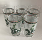 2006 Official Kentucky Derby  132 Highball Glasses Set Of 5 Souvenir 12oz Euc