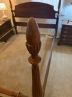 Unusual Antique Rice Bed queen With Exta Carvings
