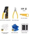 Rj45 Crimping Tool Kit For Cat5 Cat6 Cat7 Lan Cable Tester Network Repair Tool