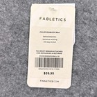 Fabletics Chloe Seamless Sports Bra Mauve Pink Black Size Large Nwt Ba2040783