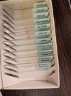 Vintage 60 s Prepared Microscope Slides Lot Sears Milben Japan 7 Boxes 83 Slides