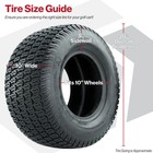  4  Gtw Terra Pro 20  Golf Cart Street turf course Tires 20x10-10 S-tread 4-ply
