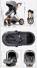 3 In 1 Baby Stroller Travel System W  Isofix Base   Lightweight Newborn Buggy
