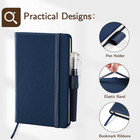 4 Pack Small Notebook Pocket Notebook  A6 Mini Leather Hardcover Journal  3 7  X