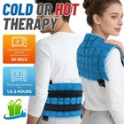 Reusable Ice Gel Pack Hot   Cold Therapy Heat Wrap Pad For Back Waist Hip Knee