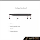 Microsoft Surface Slim Pen 2 - Matte Black- Surface Pro laptop book studio