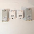 Zyxel 4 Pc Set Powerline Pass-thru Ethernet Adapter  2 Pla-407   2 Pla-401 Units