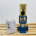 Goulds 3sv5ga30 E-sv Multi-stage Pump 1 25x1 25 360psi 3 110  3500rpm 1hp Baldor