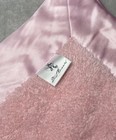 Dust Bunnies Pink Baby Blanket Satin Reversible Sherpa Security Lovey 24 x34 