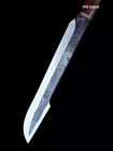34  Custom Handmade Carbon Steel Hunting Survival Spear Head With Leather Sheath