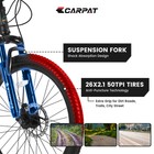 26 Inch Mountain Bike  Shimano 21 Speeds With Mechanical Disc Brakes Bicycle