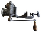 Vintage Antique Rare Russwin No 2 Meat Grinder Hand Crank Fold Open Body