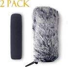 Windscreen Muff And Foam For Rode Video Mic Go Mic Camera Microphone Deadcat