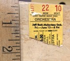 Vtg 70s Jeff Beck Mahavishnu Orchestra Concert Ticket Stub 6-13-75 Okc Yardbirds