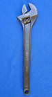 Vintage Wright 9ab15 15  Adjustable Wrench  Usa 