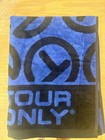 Nwt Scotty Cameron Gallery Dancing Circle T Golf Towel Black Blue