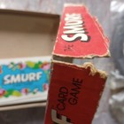 Vintage 1982 The Smurf Card Game By Milton Bradley - Giant Size Playing Cards