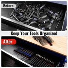 Workpro Magnetic Screwdriver Organizer Wrench Organizer 3pc Aluminum Tool Holder