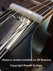 Slotted Nylon Nut For Gibson Historic Reissue Les Paul Guitars