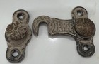 Vintage Shutter Latch   Keeper Set Eastlake victorian Style Cabinet Hardware