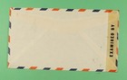 Dr Who 1945 El Salvador Wwii Censored Registered Airmail To Usa R03464