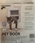 New Dog Cat Pet Door Oxgord 9    X 8    Clear 4 Way Locking Door Easy Install