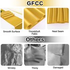 Satin Table Runner 12x108 Inches Gold Wedding Party Decoration 10 Pcs