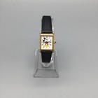 Vintage Disney Lorus Tank Womens Watch 16mm Mickey Mouse V810-5000 New Battery