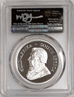 2018 South Africa 1 Oz   999 Silver Krugerrand Proof Coin Pcgs Pr70dcam