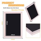 Small Chalkboard With Frames  Mini Wooden Double Sided Chalkboards  Learning    