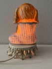 Underwriters Laboratories Vtg Puppy Dog Boot Night Light Portable Lamp Nursery